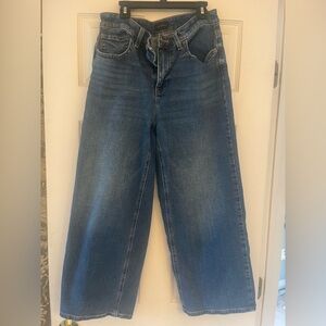 Talbot wide leg crop jeans sz 6